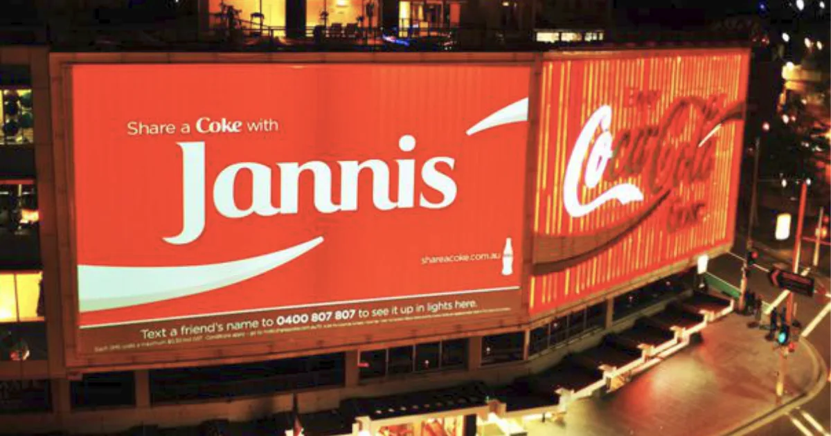 "Share A Coke" A Look Back At CocaCola's Iconic Campaign